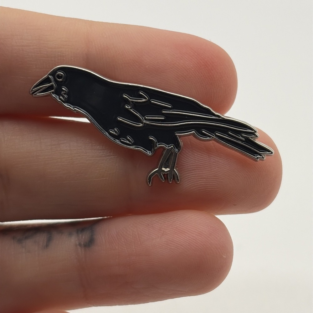 Edgar Allan Poe The Raven Nevermore Lapel Hat‎ Pin